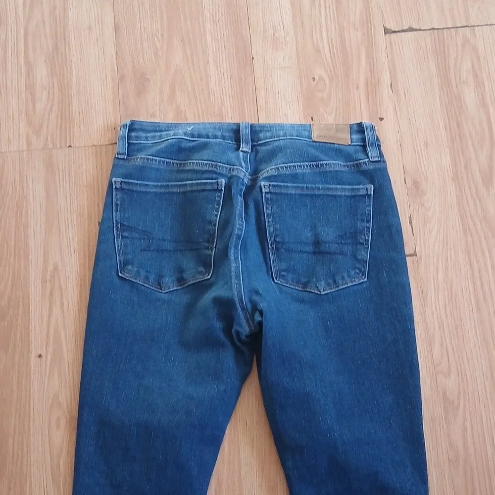American Eagle Outfitters Dream Jean Hi-rise Jegging Distressed Size 6 - Picture 7 of 7